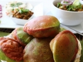 Beetroot Palak Poori